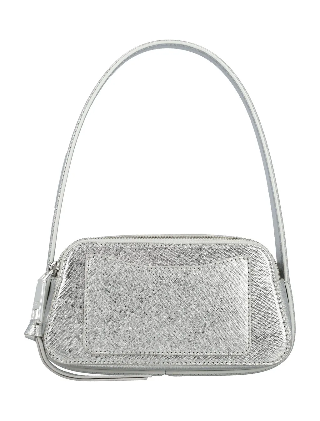 Metallic Effect Slingshot Shoulder Bag