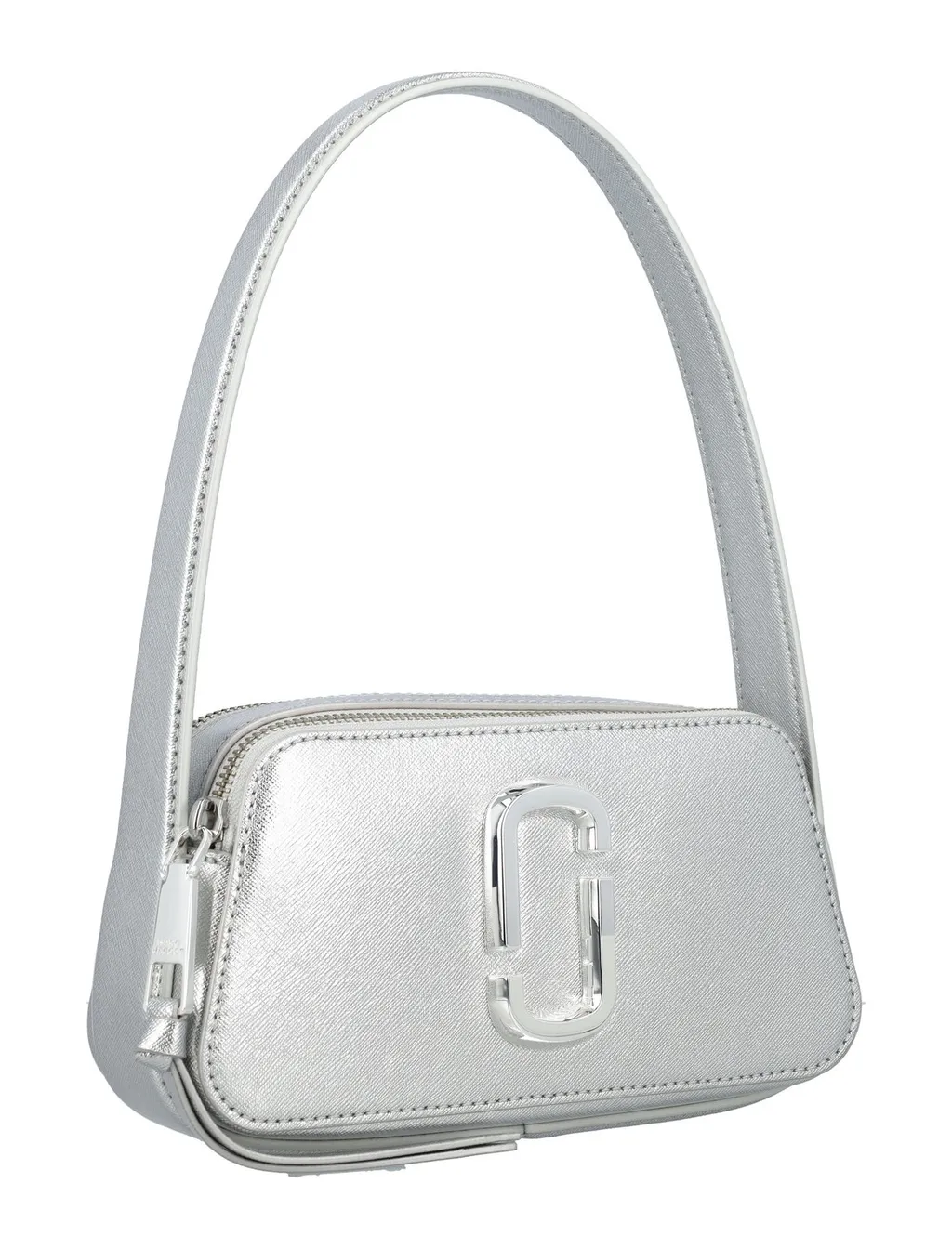 Metallic Effect Slingshot Shoulder Bag