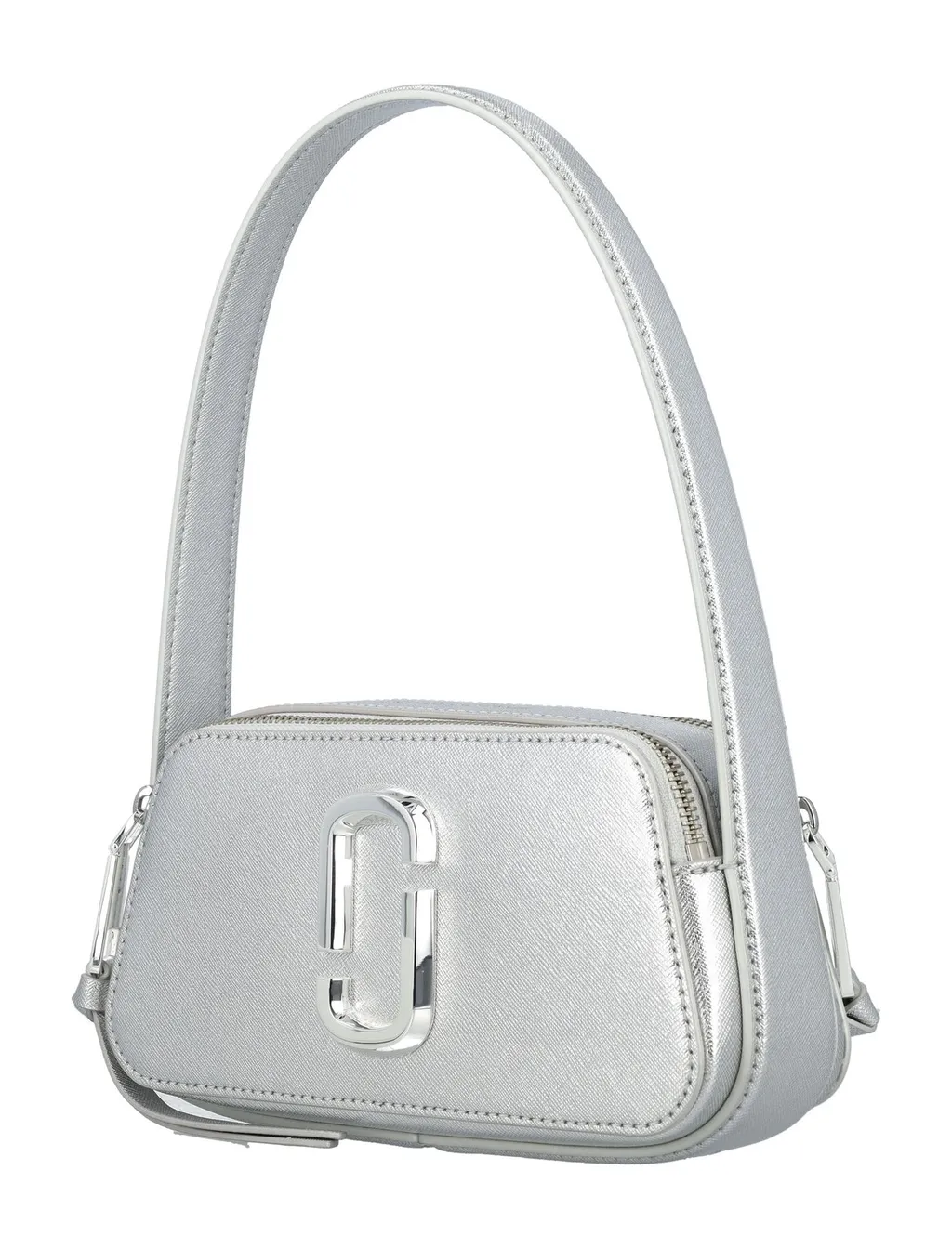Metallic Effect Slingshot Shoulder Bag