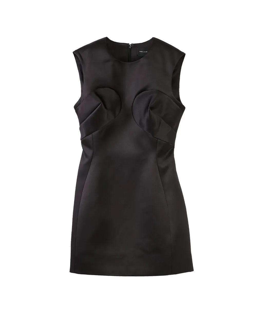 Seamed Up Satin Dress