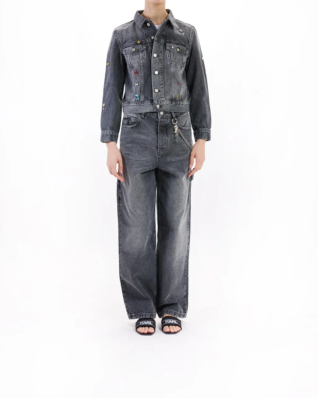 Embellished Denim Jacket