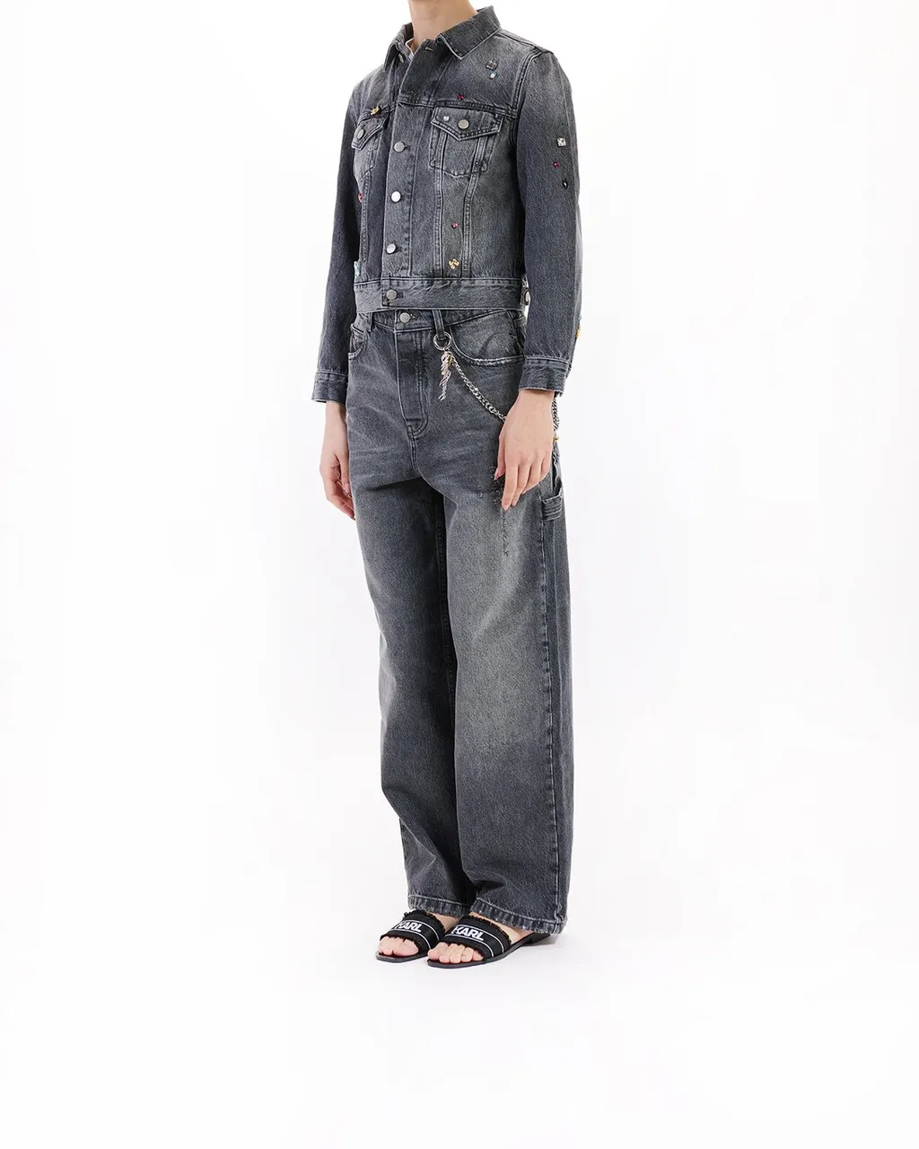Embellished Denim Jacket