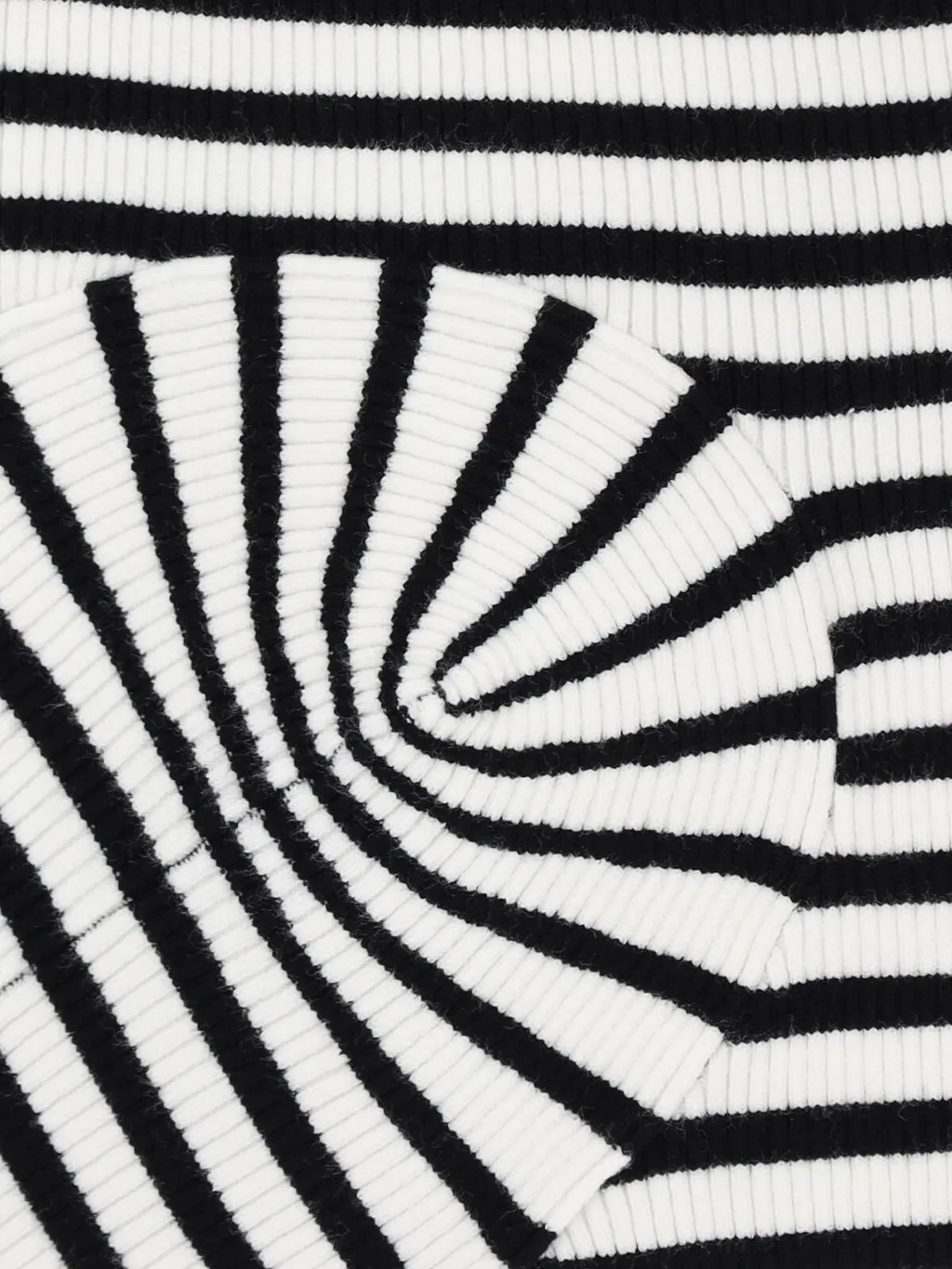 Seamed Up Knitted Crewneck Jumper