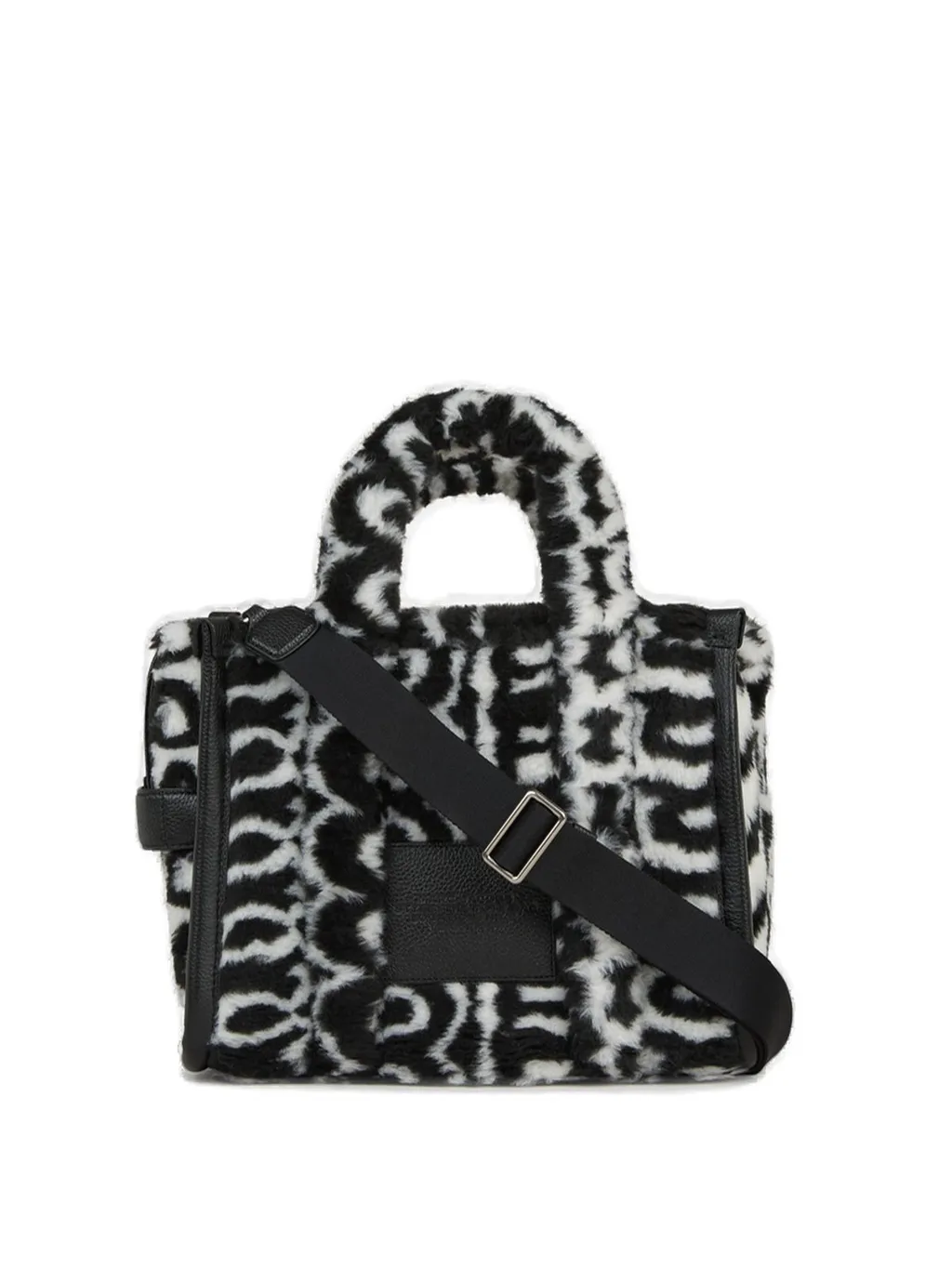 Monogram Printed Medium Tote Bag