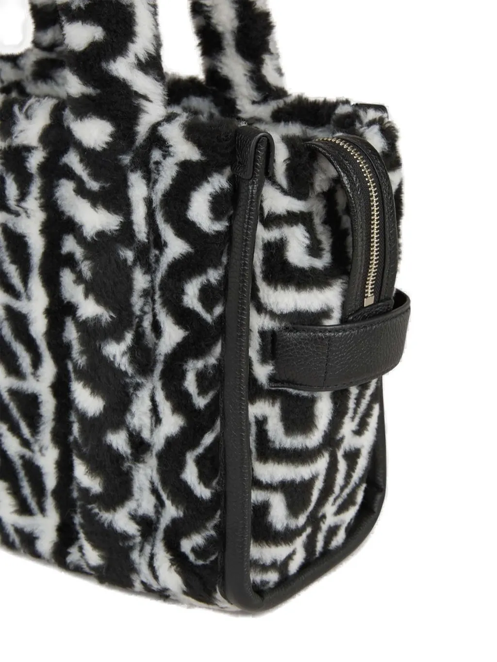 Monogram Printed Medium Tote Bag