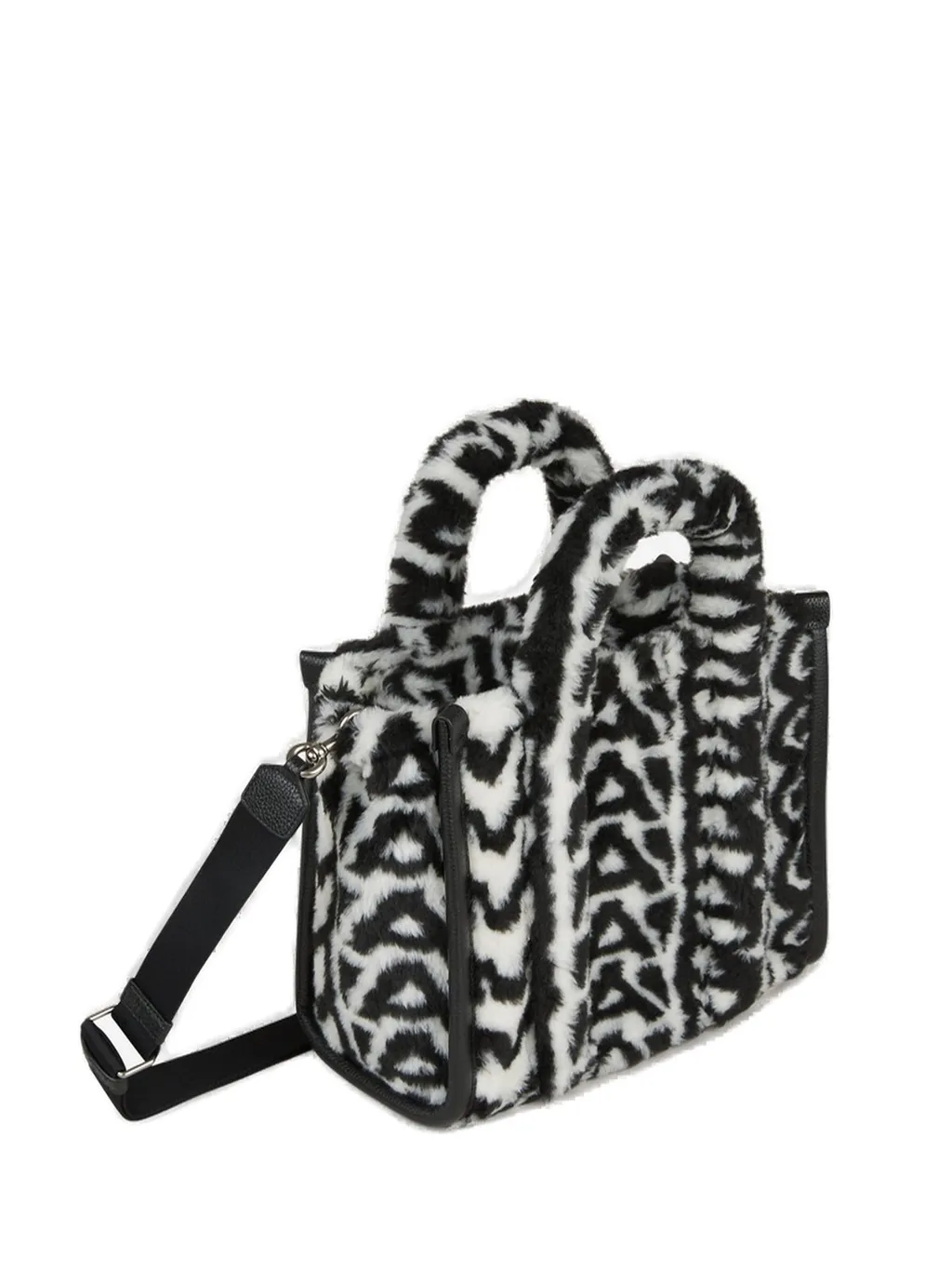 Monogram Printed Medium Tote Bag