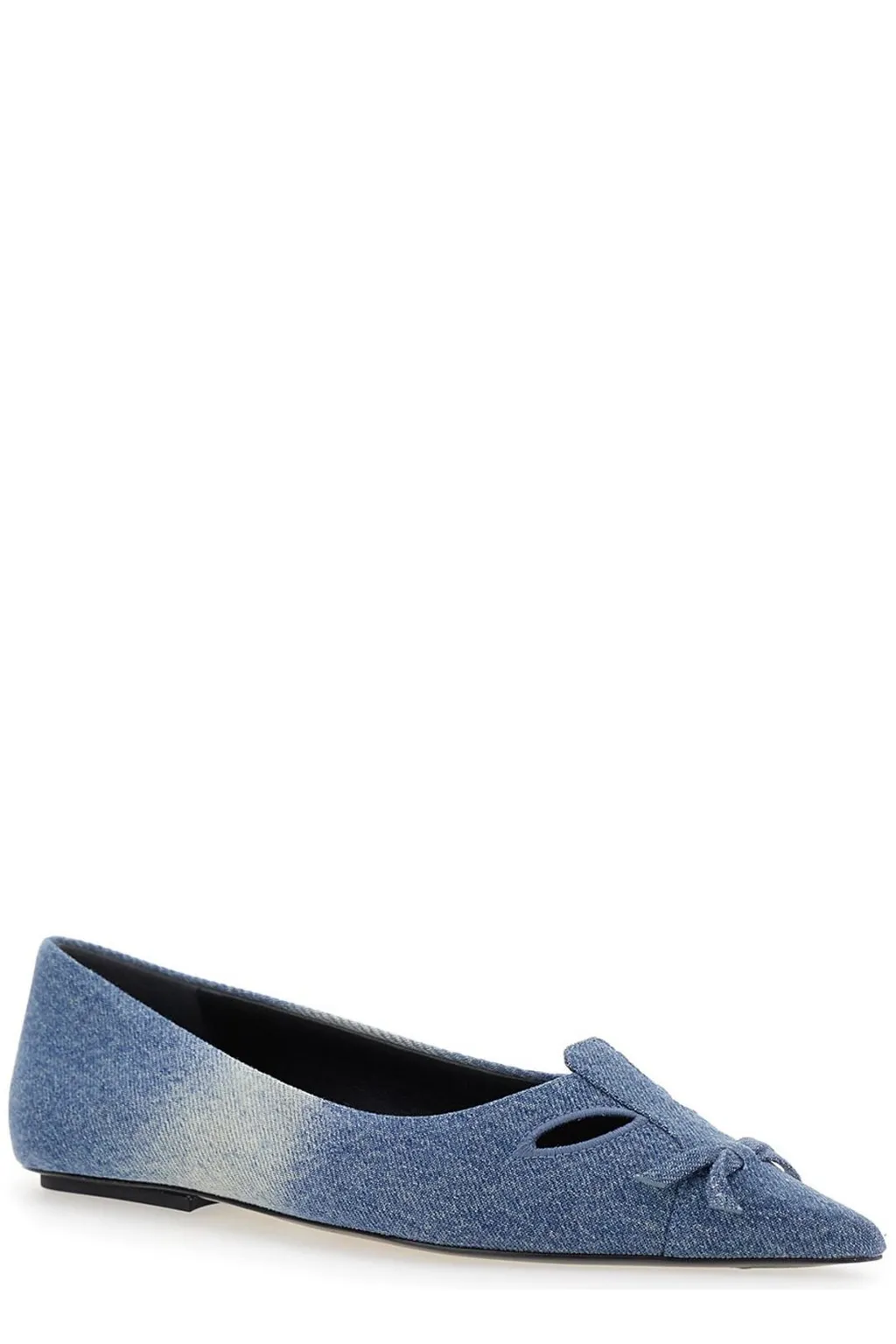 The Denim Kat Ballerinas