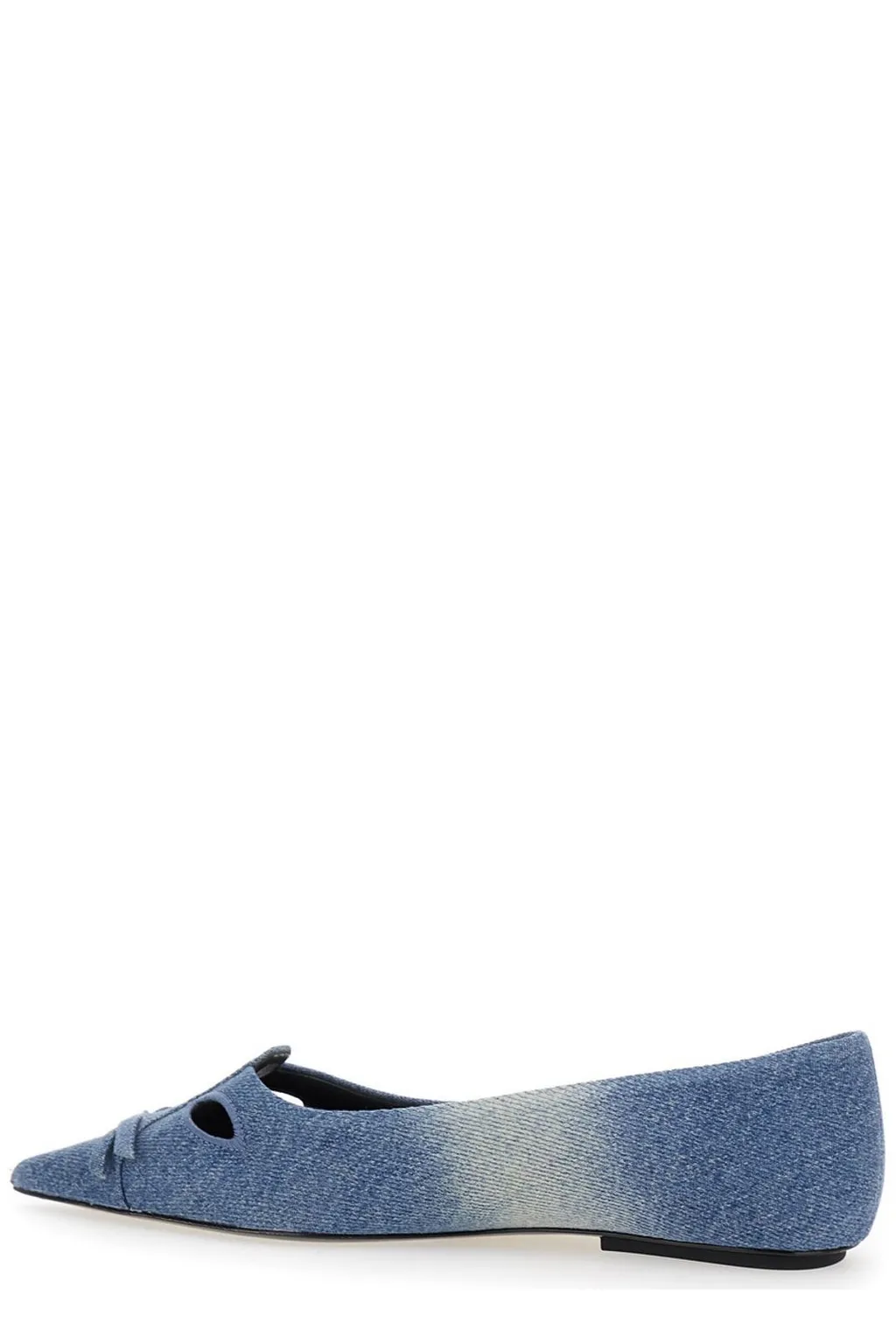 The Denim Kat Ballerinas