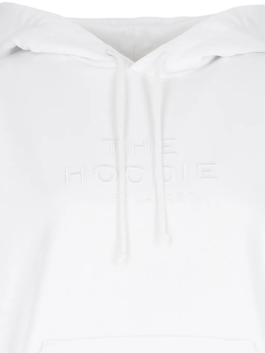 Logo Embroidered Drawstring Hoodie