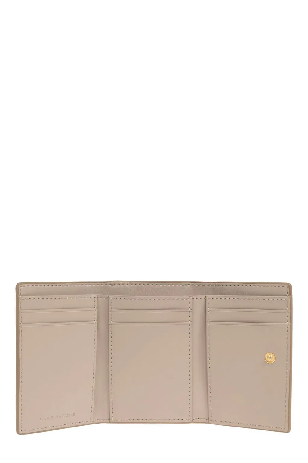 The Leather J Marc Logo-Plaque Wallet