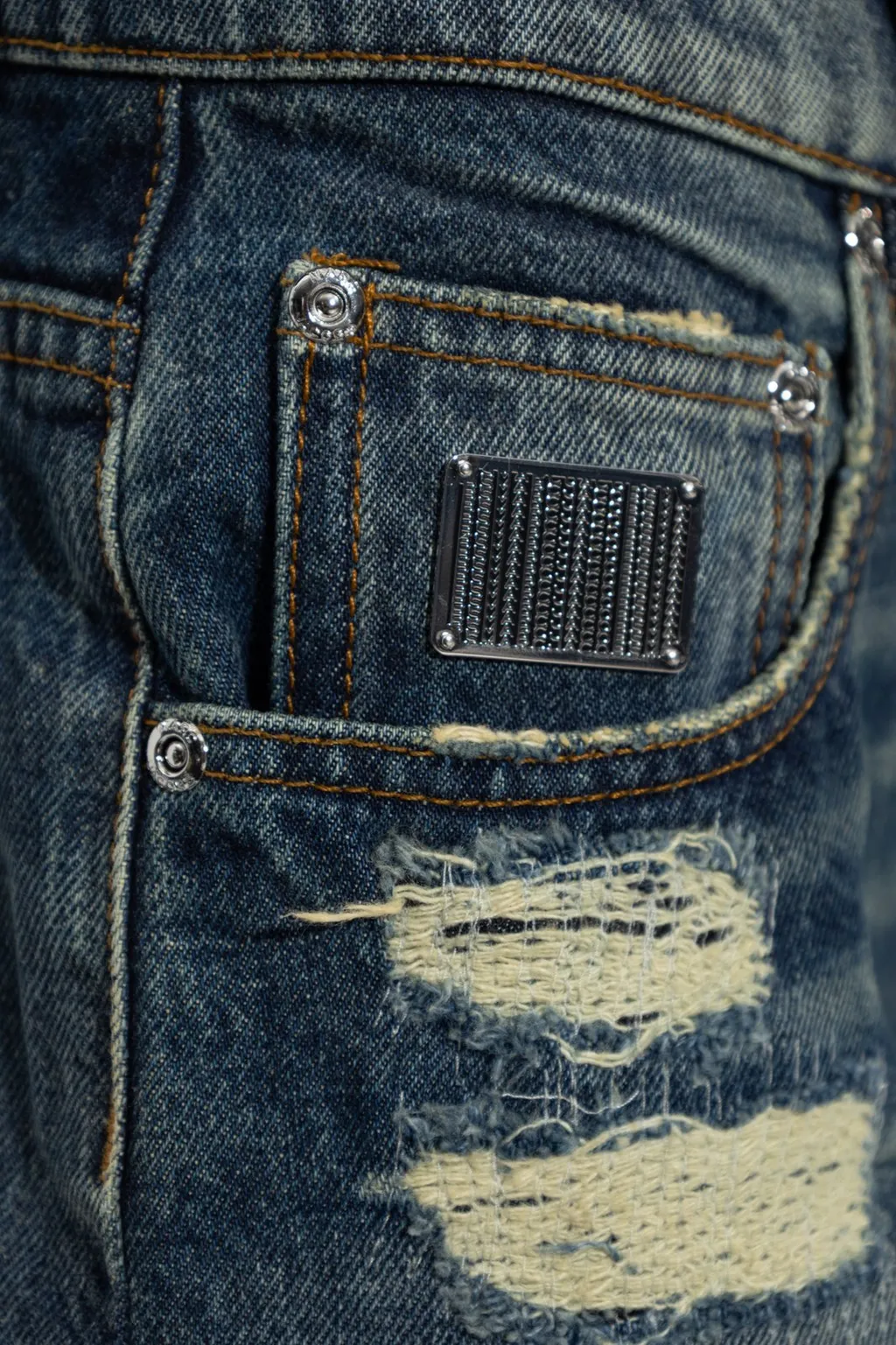 The Rip And Repair Straight-Leg Jeans