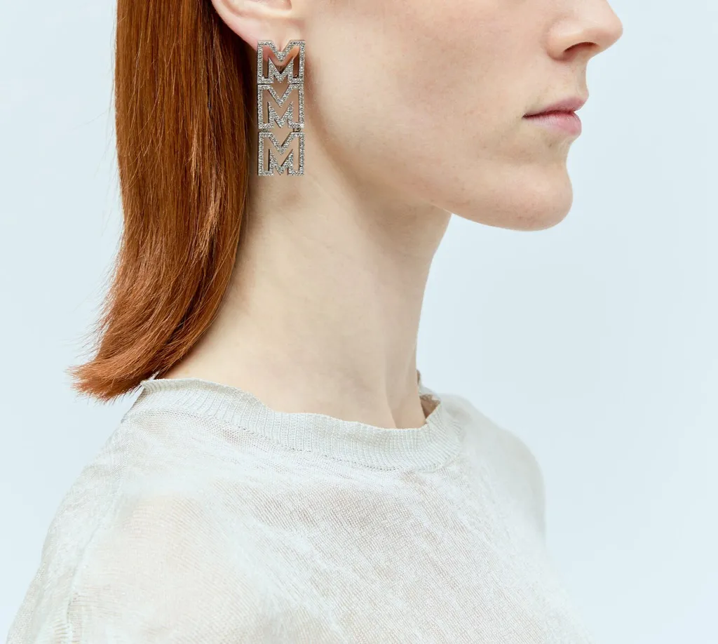 Logo Embellished Earrings