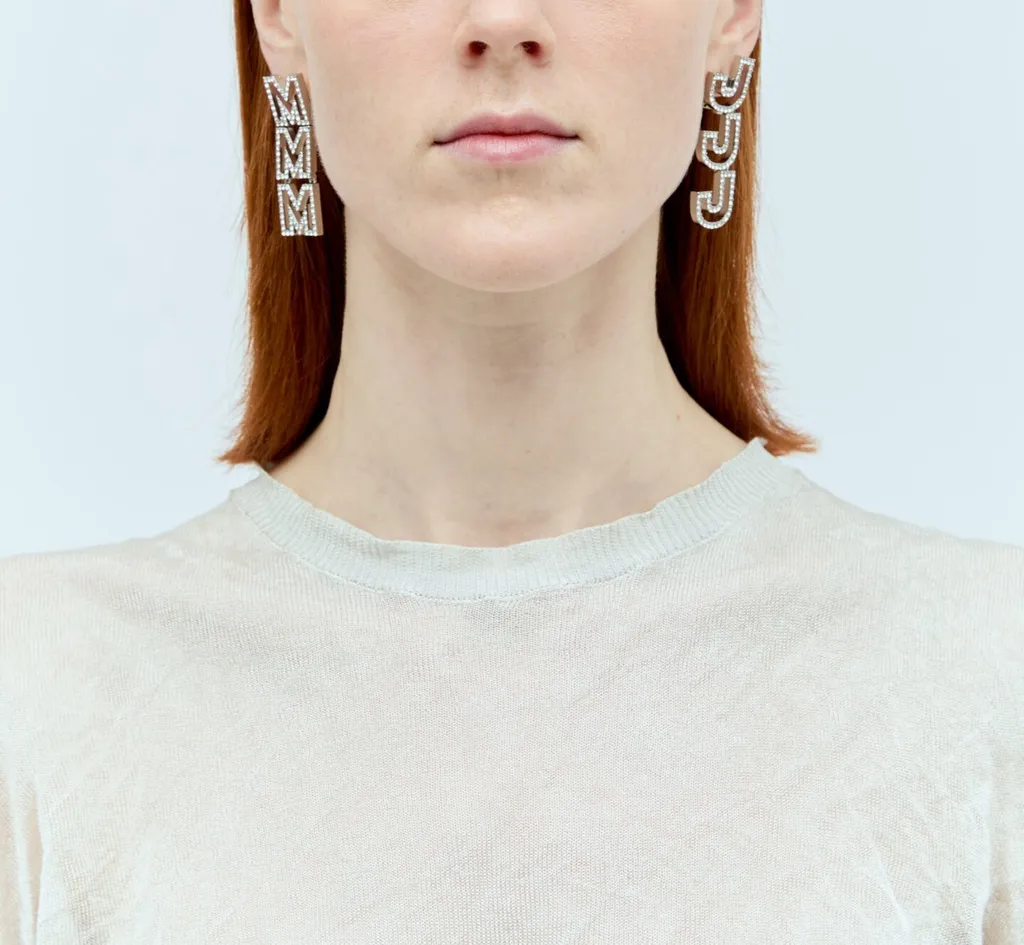 Logo Embellished Earrings