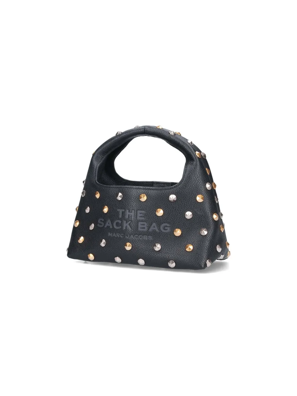 The Glam Stud Embellished Mini Sack Bag