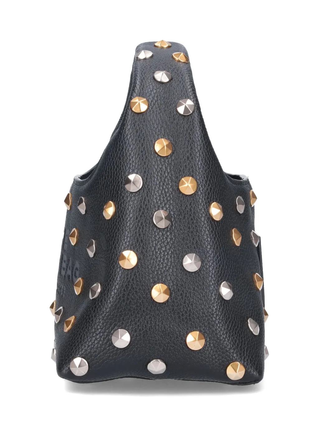 The Glam Stud Embellished Mini Sack Bag