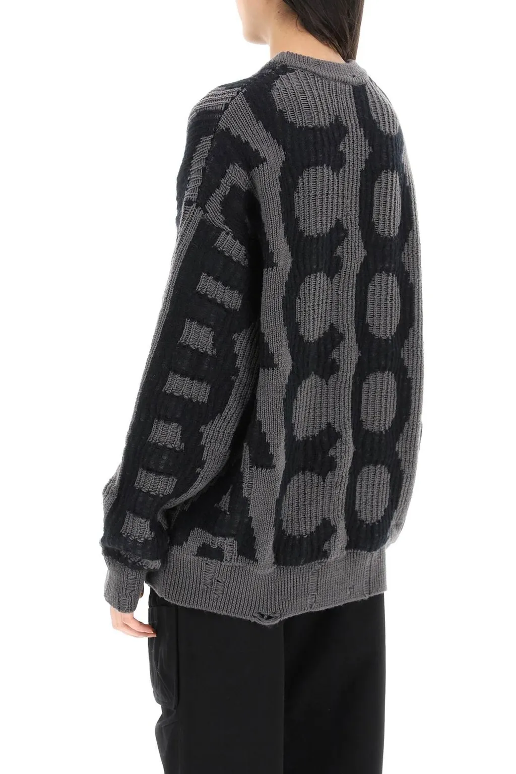 Distressed Crewneck Jumper