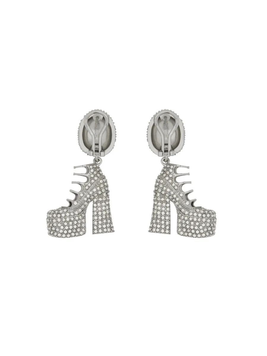 The Pave Kiki Boot Earrings