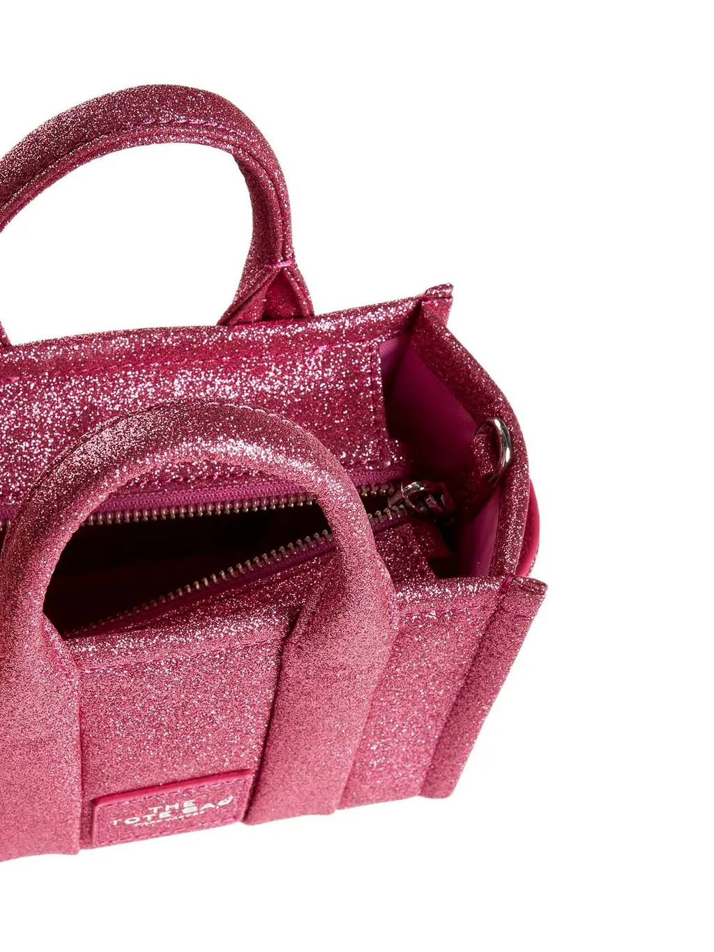 The Galactic Glitter Mini Top Handle Bag