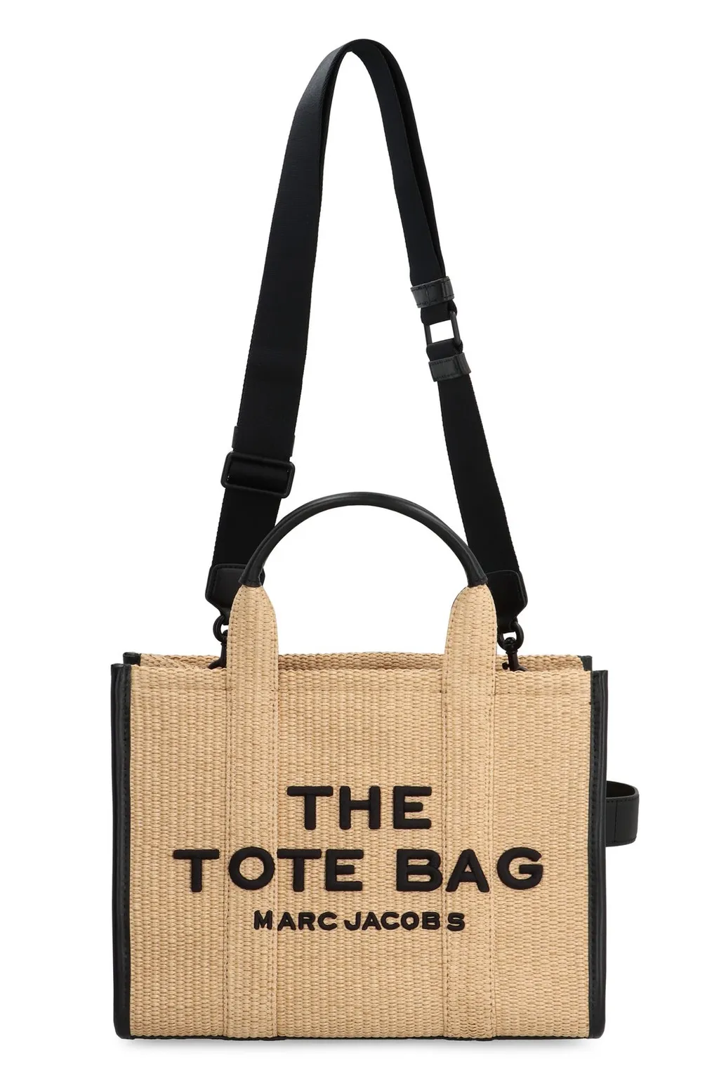The Medium Woven Top Handle Bag