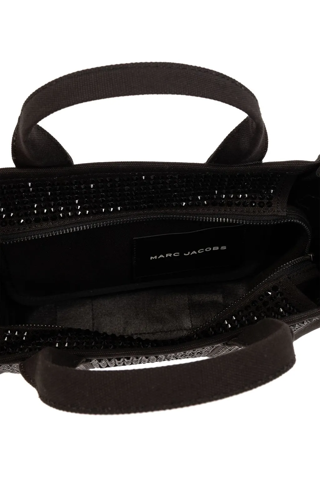 The Crystal Canvas Logo Detailed Small Tote Bag