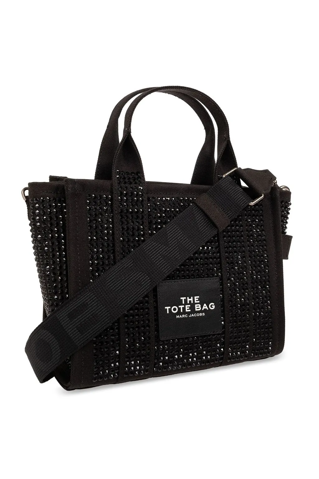 The Crystal Canvas Logo Detailed Small Tote Bag