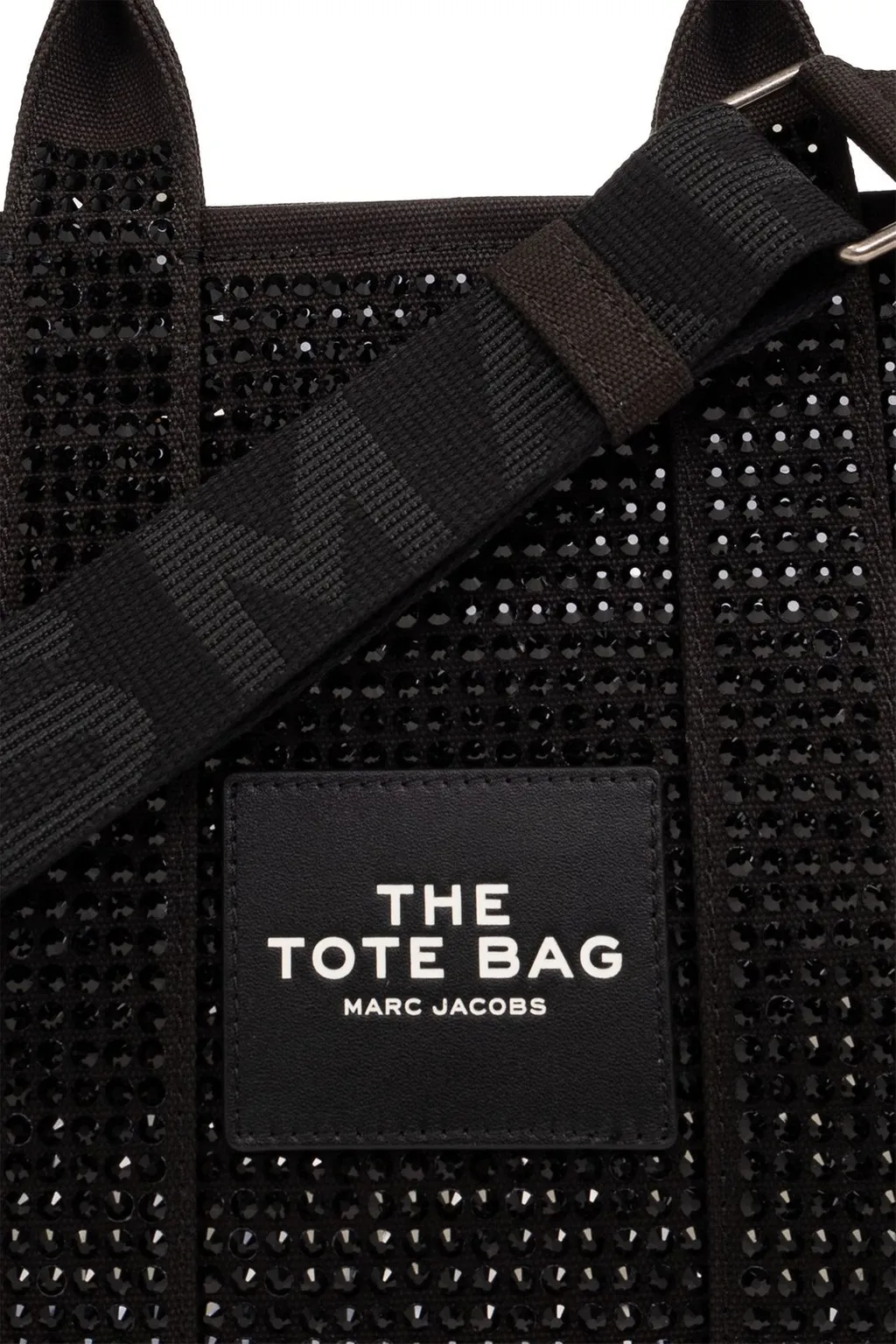The Crystal Canvas Logo Detailed Small Tote Bag