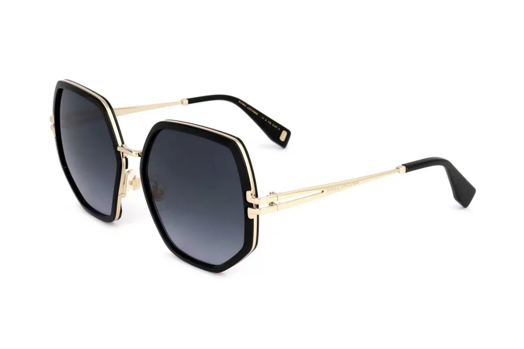 Hexagonal Frame Sunglasses