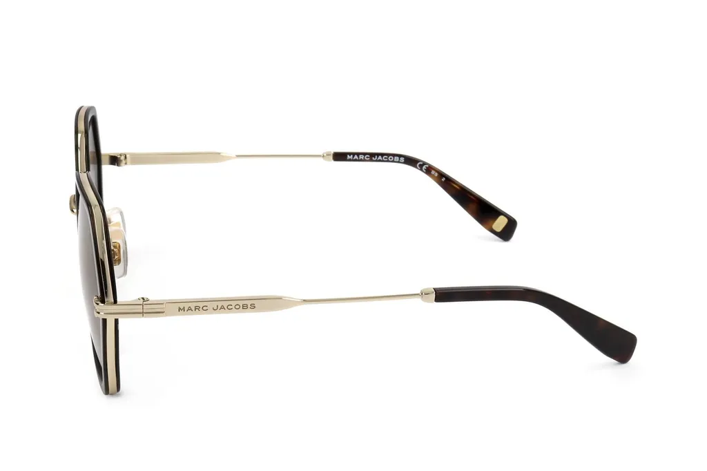 Hexagonal Frame Sunglasses