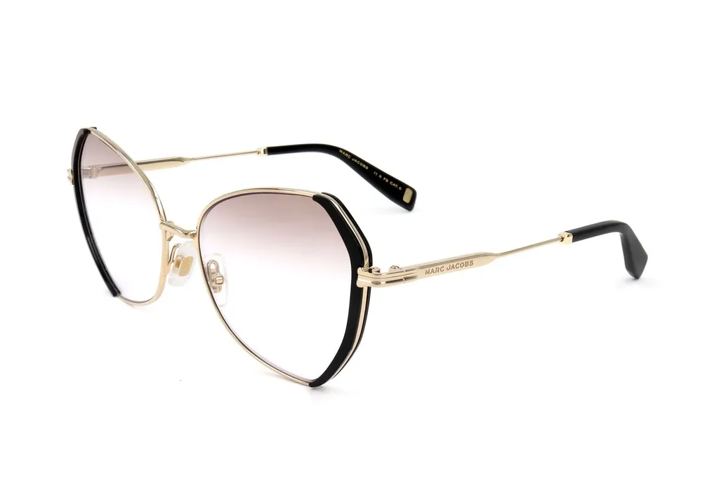 Geometric Cat-Eye Sunglasses
