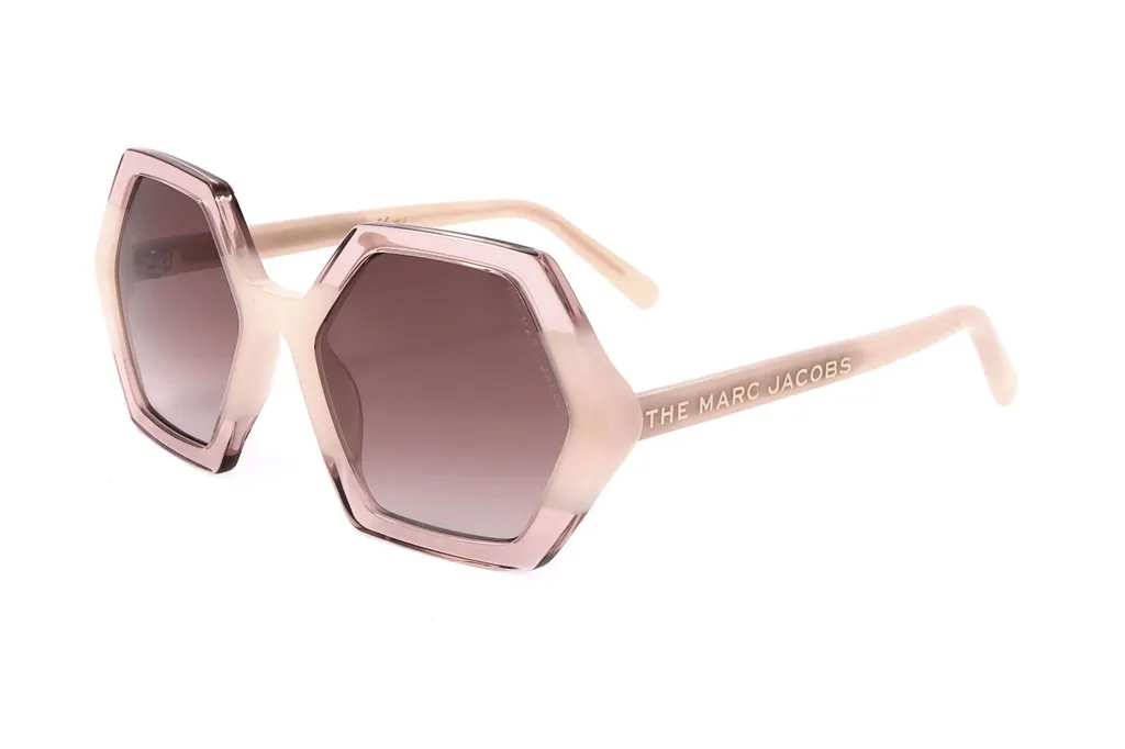Hexagonal Frame Sunglasses