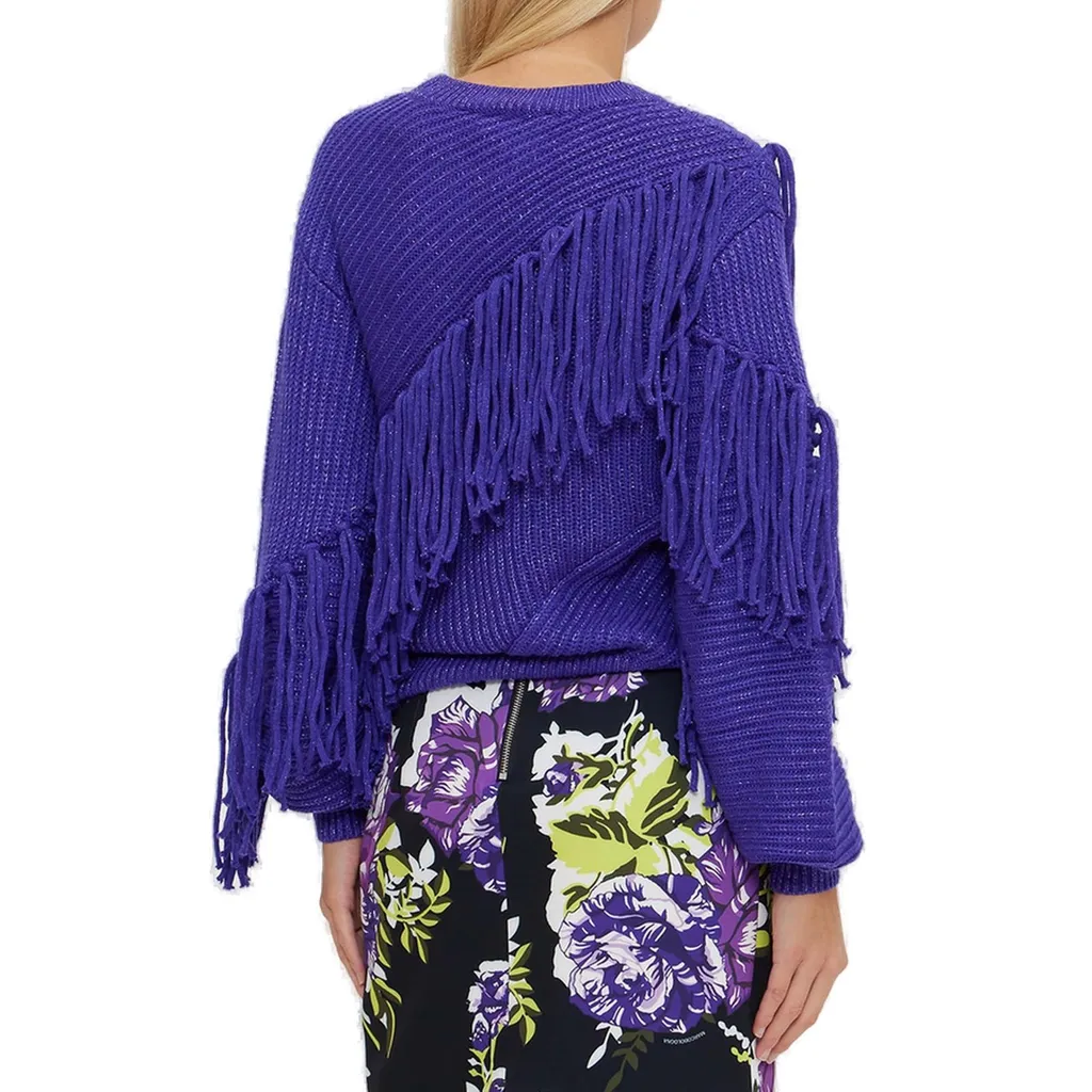 Fringed Knit Sweater