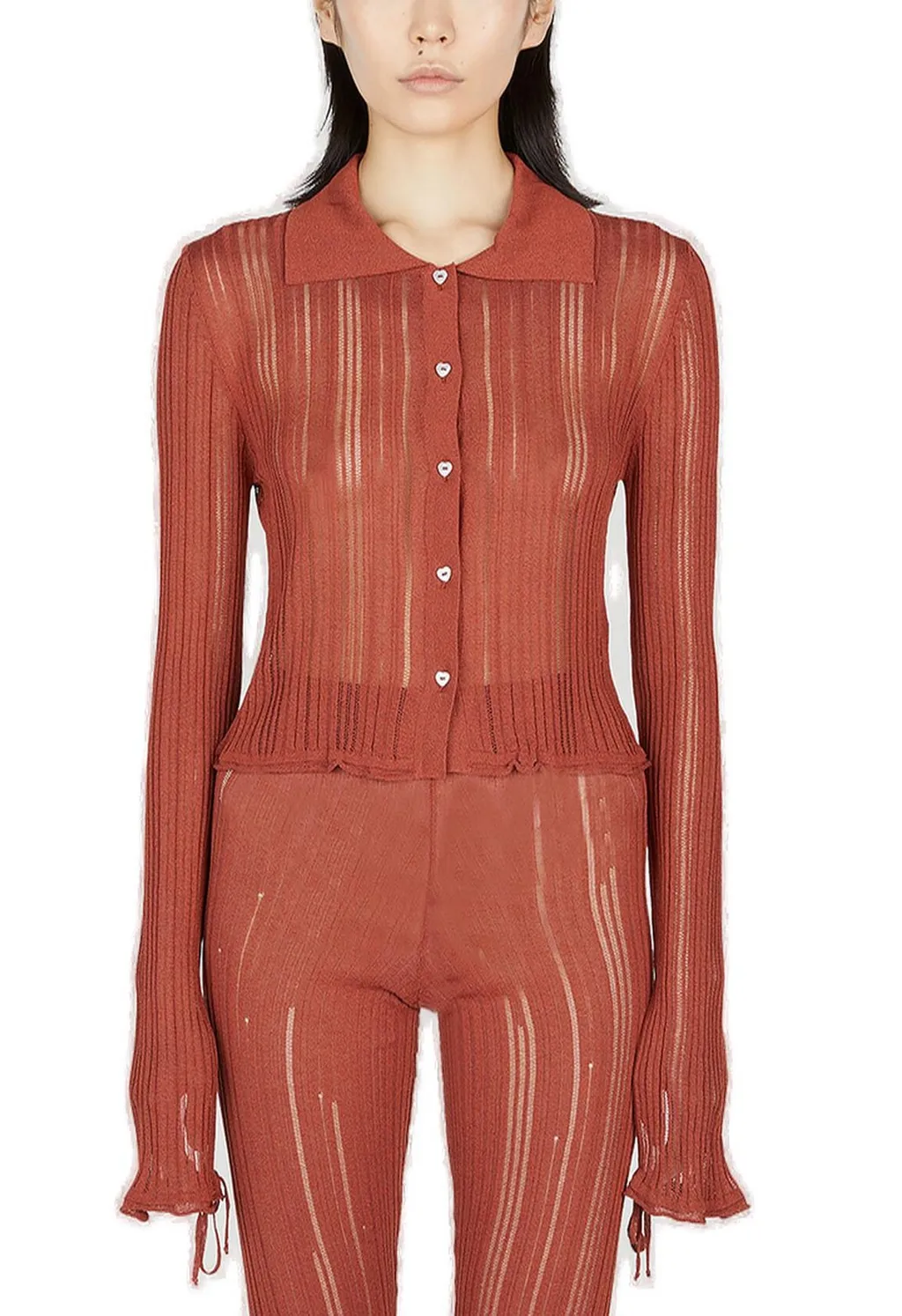 Ribbed Knit Cardigan