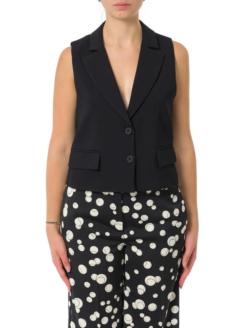Sleeveless Blazer