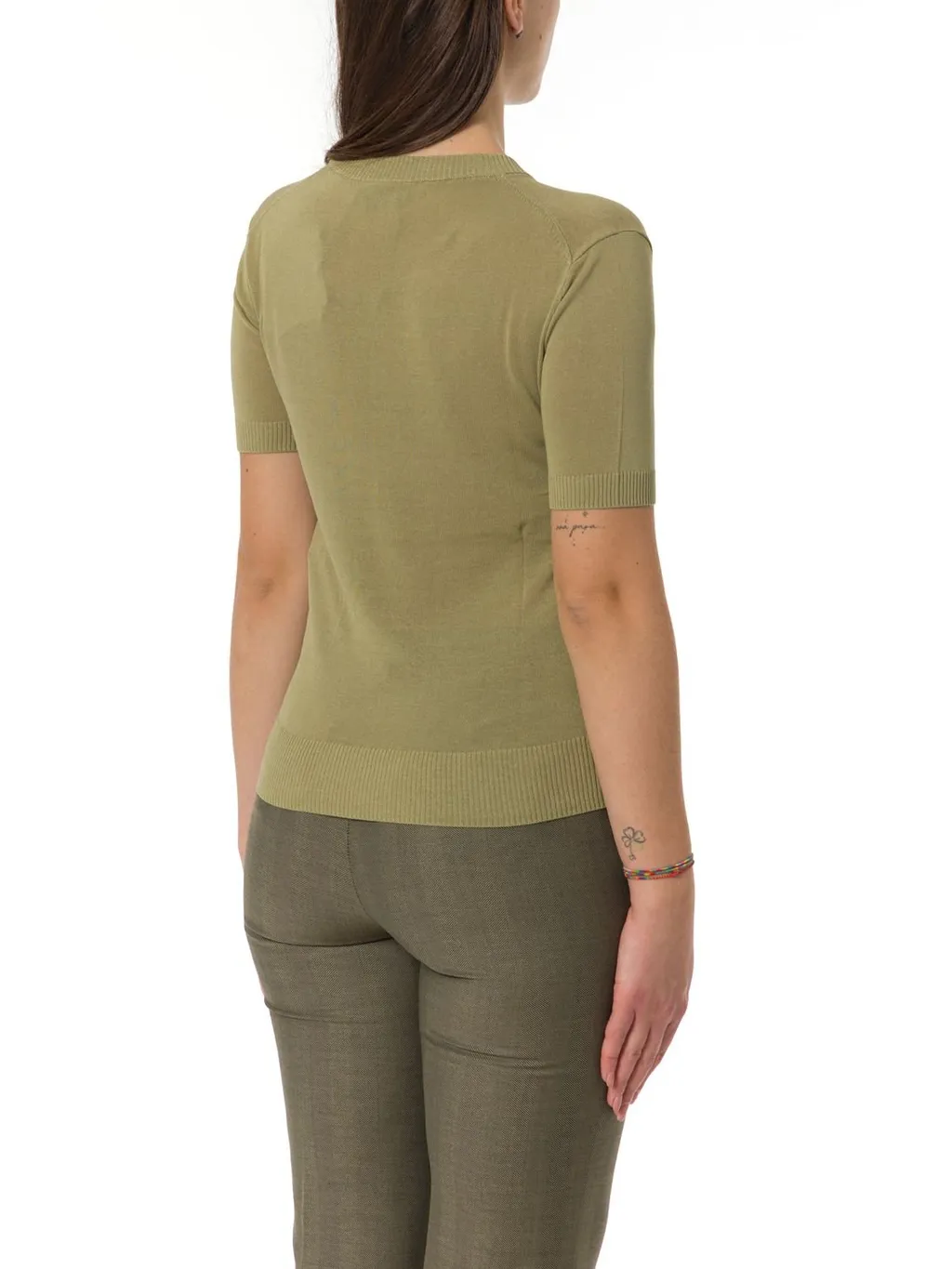 Short Sleeve Knit Top