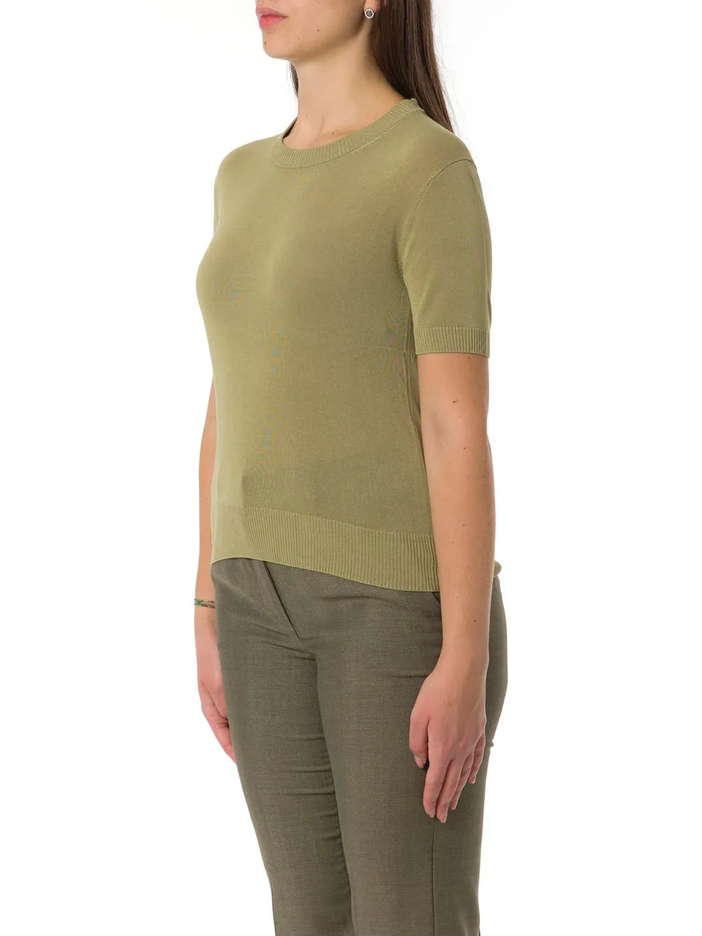 Short Sleeve Knit Top