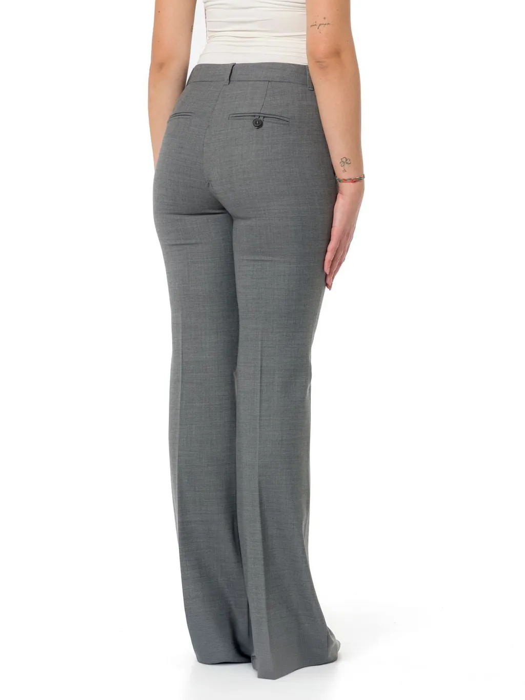 Tailored Flare Trousers