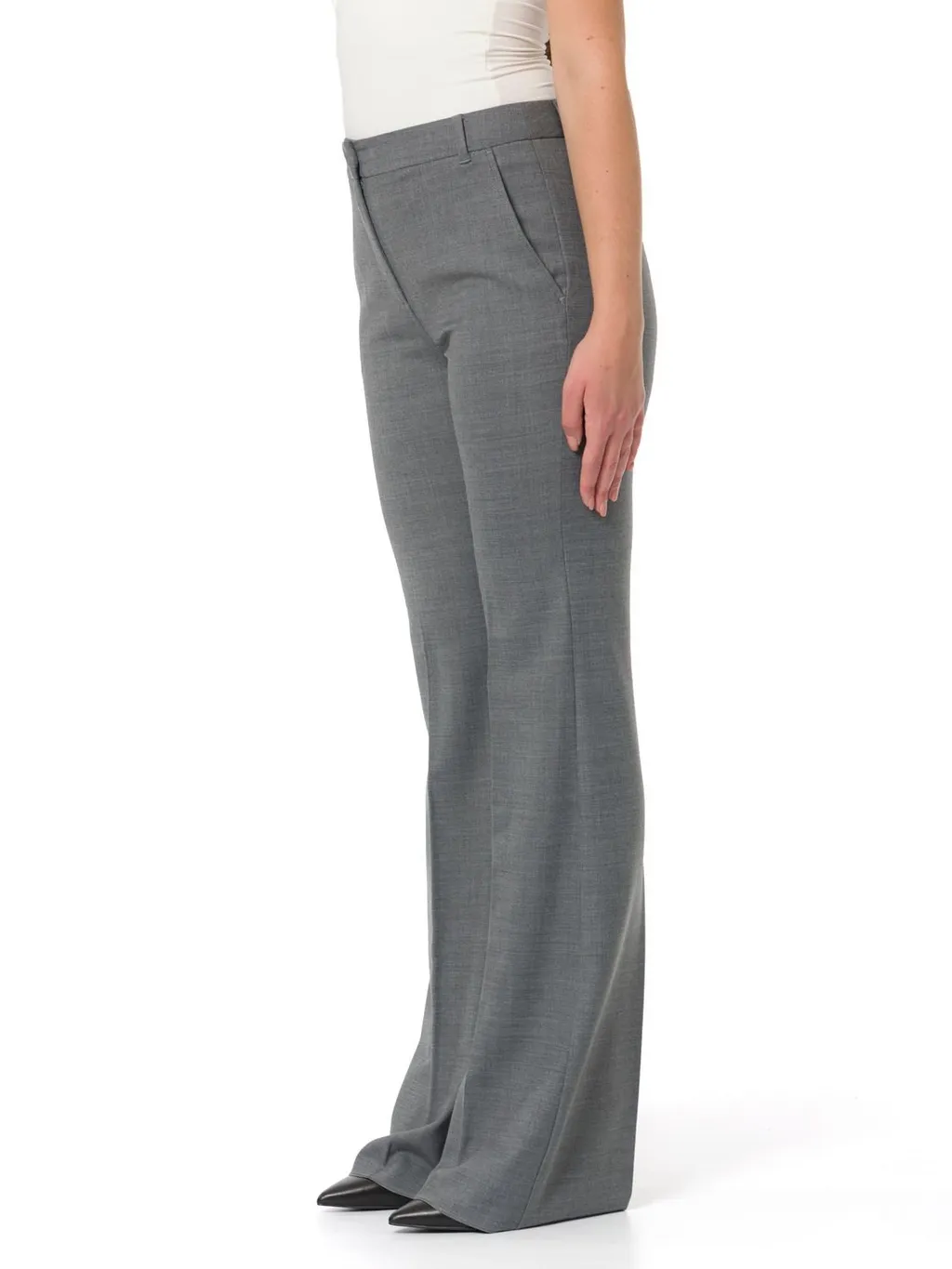 Tailored Flare Trousers