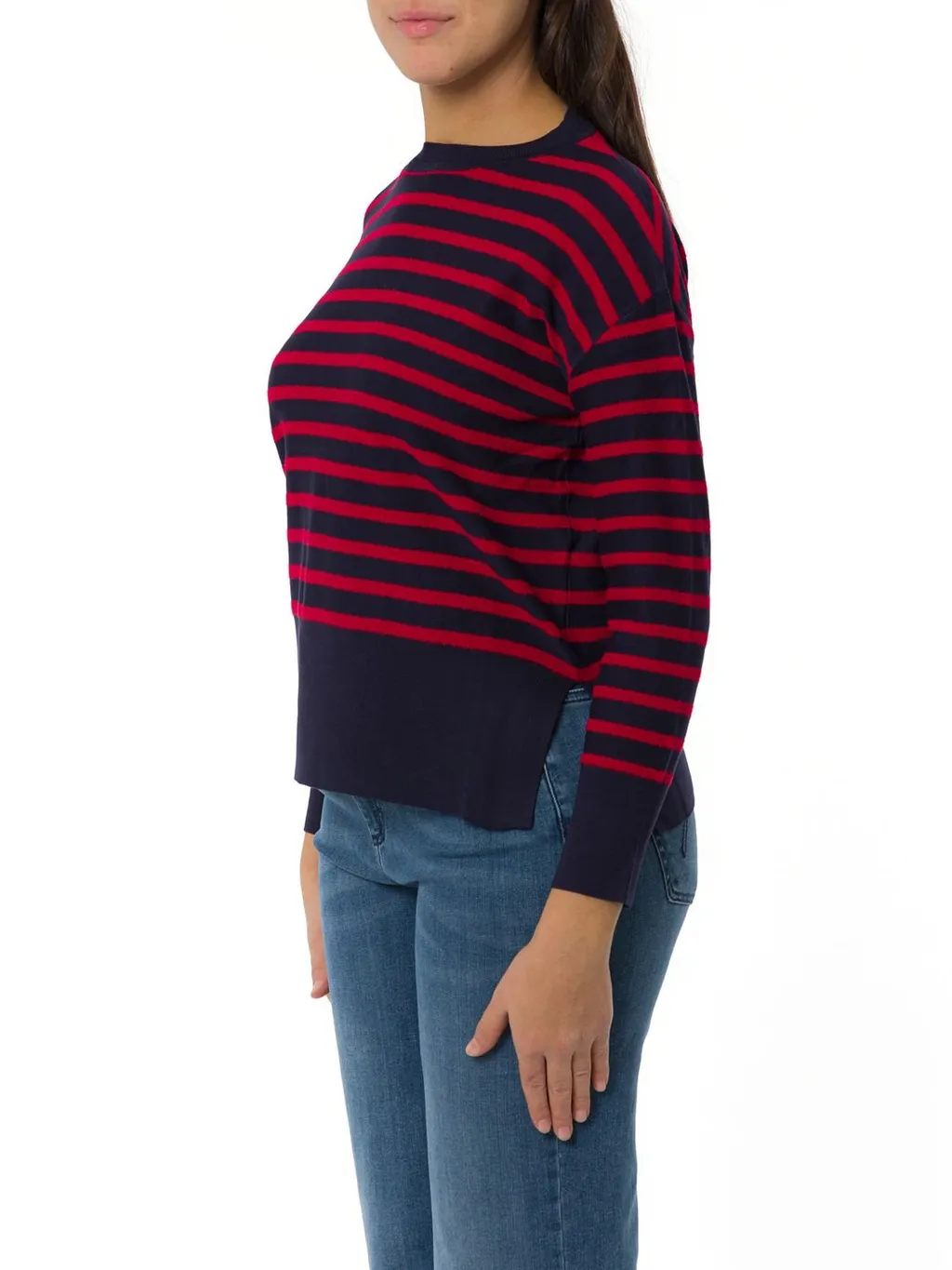 Striped Crewneck Sweater