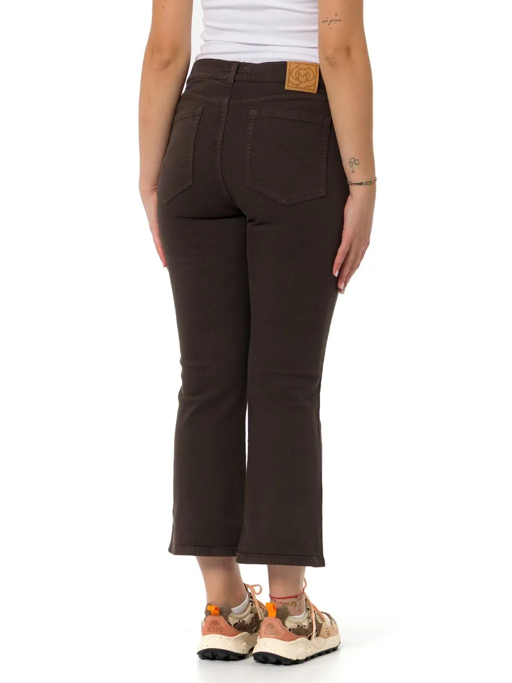 Cropped Flare Jeans
