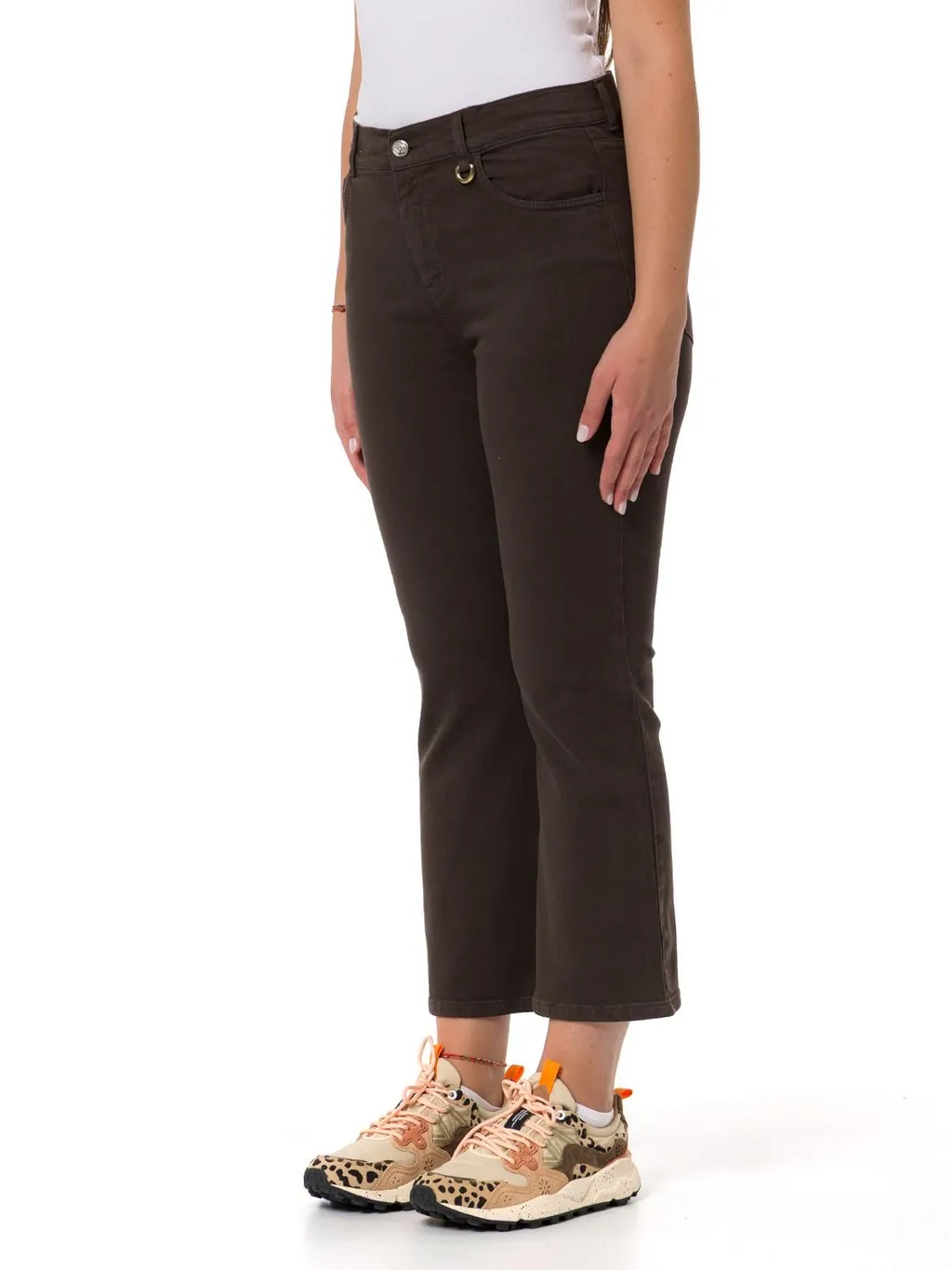 Cropped Flare Jeans