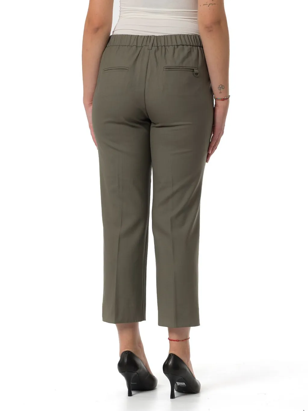 Tailored Cropped Trousers