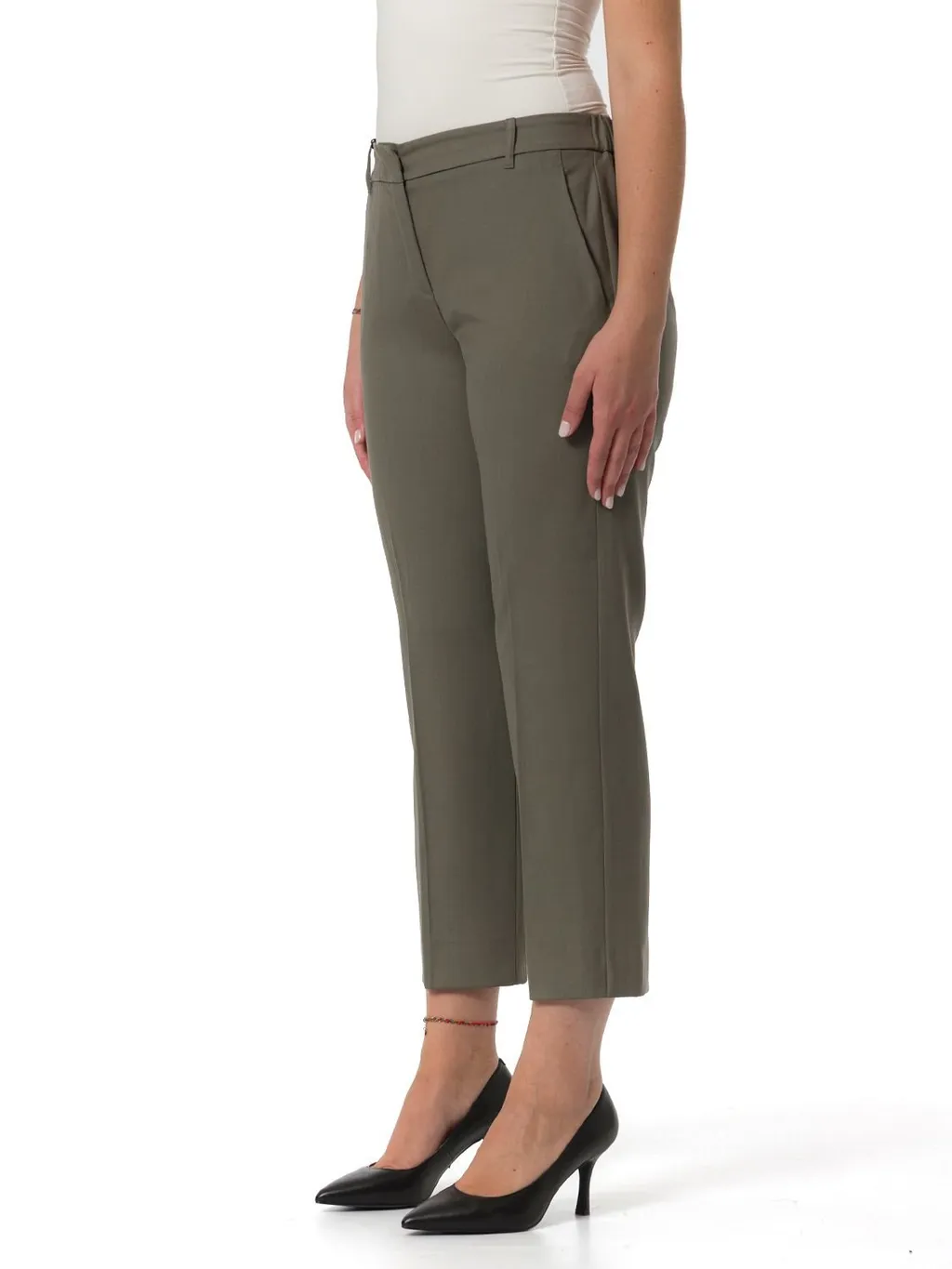 Tailored Cropped Trousers