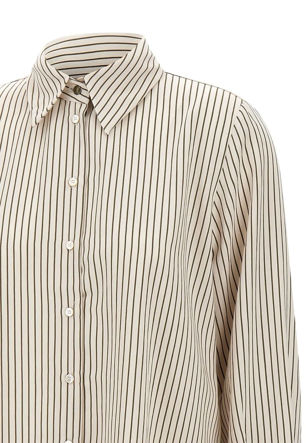 Striped Button-Down Shirt