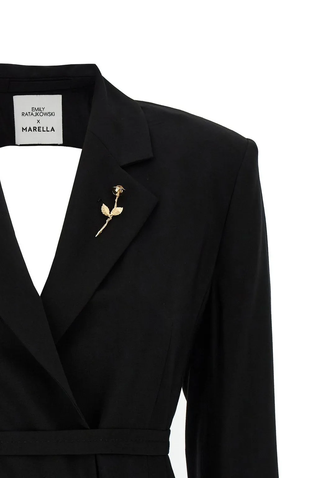 Belted Blazer Dress