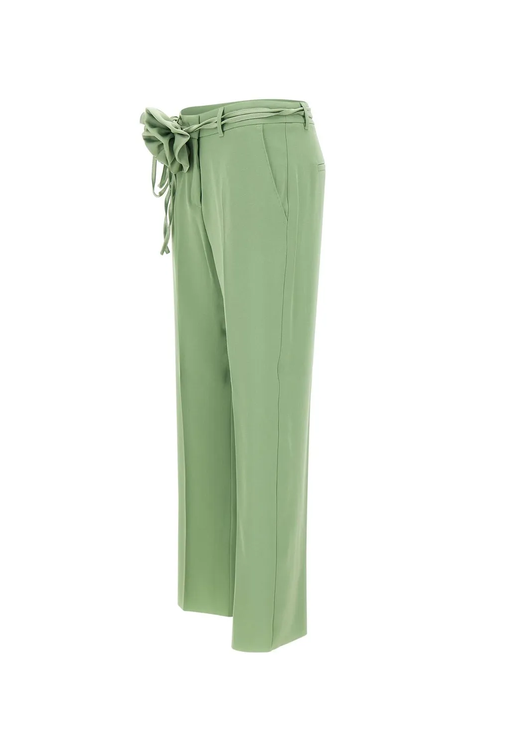Tailored Trousers With Floral Detail