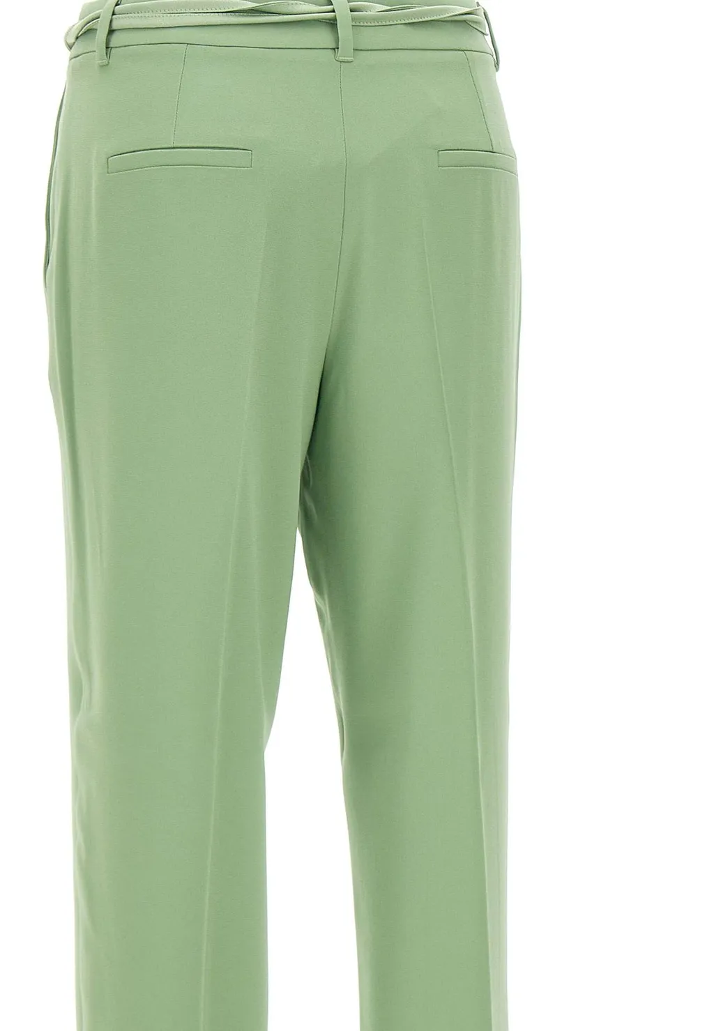 Tailored Trousers With Floral Detail