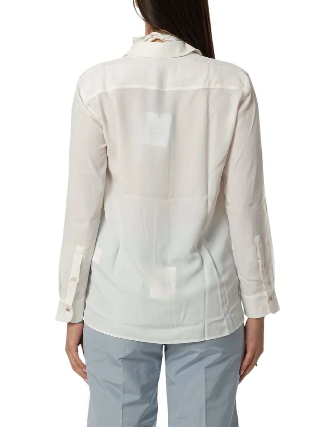 Shirt With Rose Detail