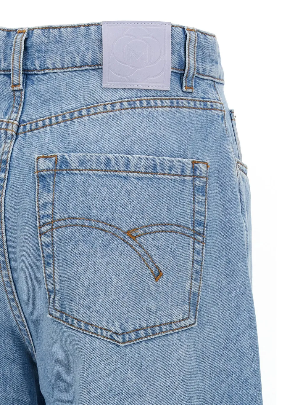 High-Waisted Balloon Jeans