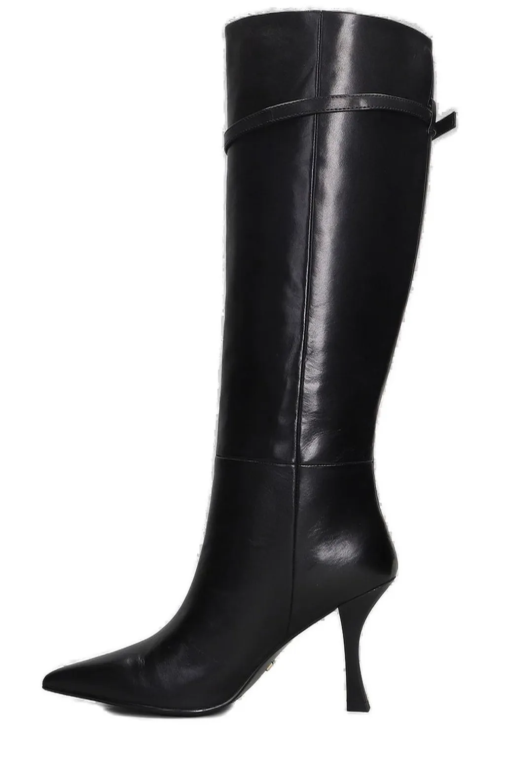 Knee-High Boots With Buckle Detail