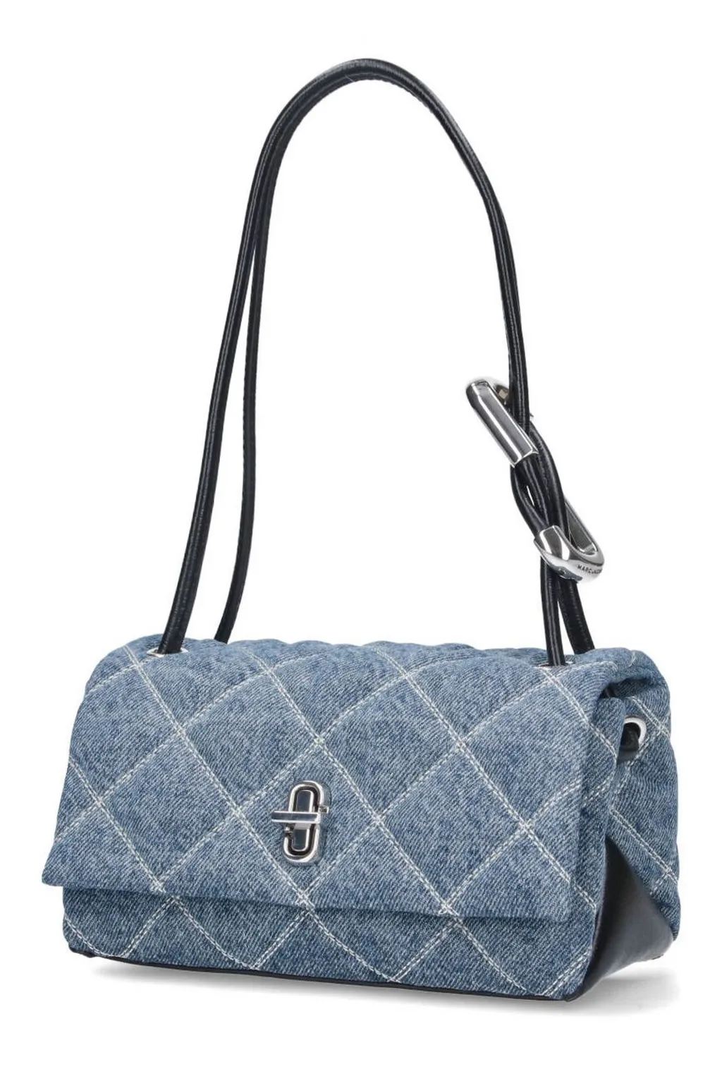 Quilted Denim Shoulder Bag
